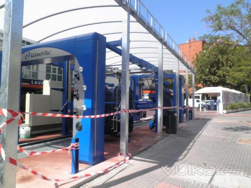 trenes de lavado washtec