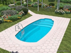 piscina modelo gondola