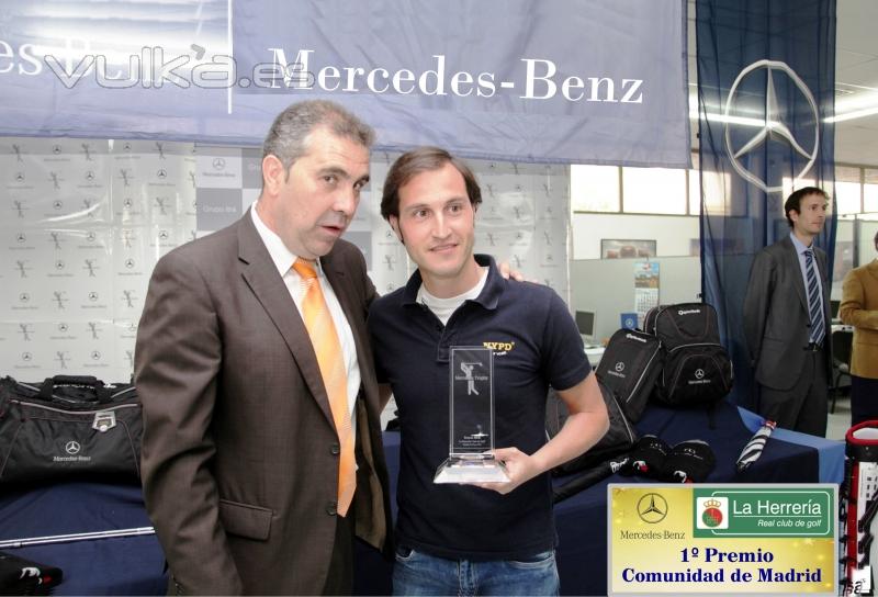 JOSE GARCIA GERENTE DE TALLERES OROCAR PARTICIPANTE EN EL TORNEO MERCEDES-BENZ 1 PREMIO