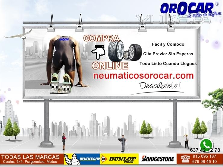 NEUMATICOS OROCAR ONLINE