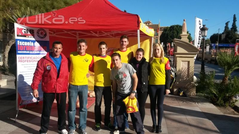 Carpa de Socorrismo San SIlvestre Murcia 2014