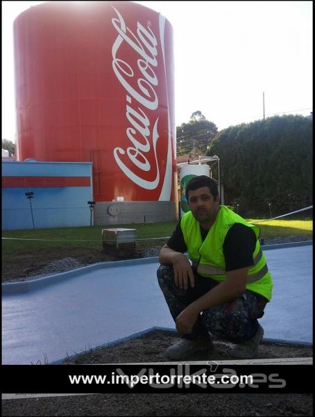 Coca-Cola Obra de Impermeabilizacion   - Tel. 654896941