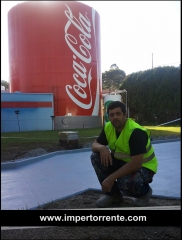 Coca-cola obra de impermeabilizacion   - tel 654896941