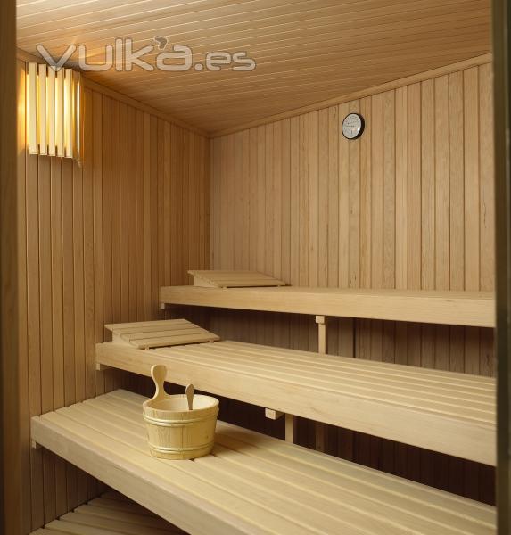 Fabricacin y venta de saunas de interior a medida