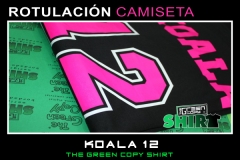 Serigrafa camisetas kolala 12 | the green copy serigrafia villanueva de la caada madrid