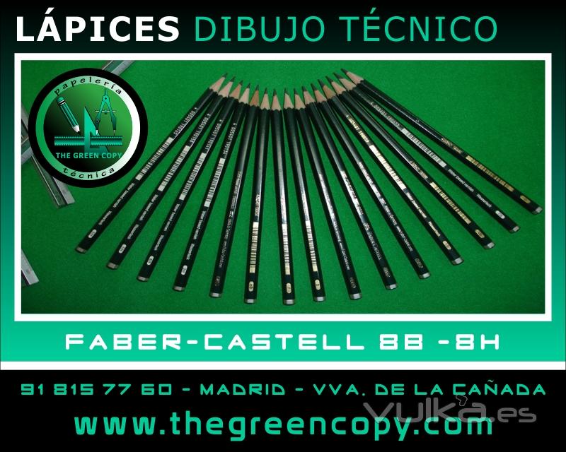 Lpices Dibujo Tcnico Faber-Castell | The Green Copy Papelera Villanueva de la Caada MADRID