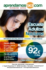 Escuela adultos granollers