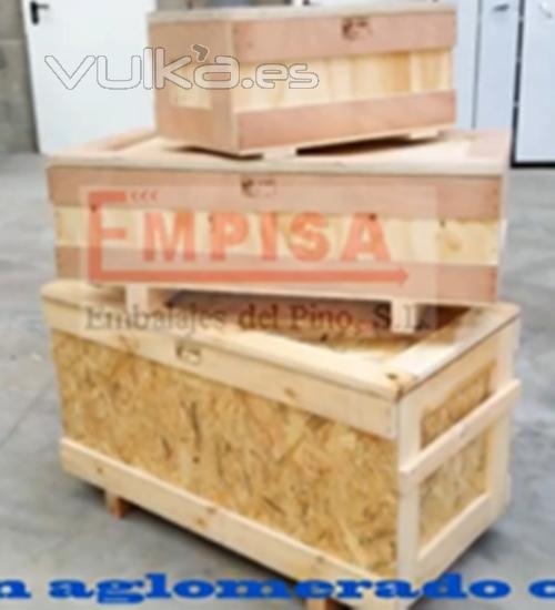 diferentes tipos de cajas para envío aéreo