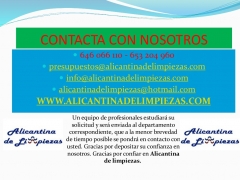 Foto 204 empresas multiservicio en Alicante - Alicantina de Limpiezas 2016 sl