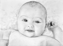 Retratos por encargo de bebes