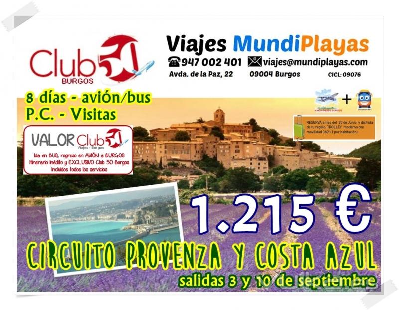 Club50 Burgos Viajes MundiPlayas