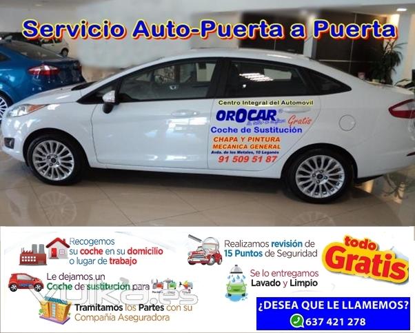 Talleres Orocar, Servicio Auto-Puerta a Puerta, Coche de Sustitucin Gratis, Revisiones y Mantenimie