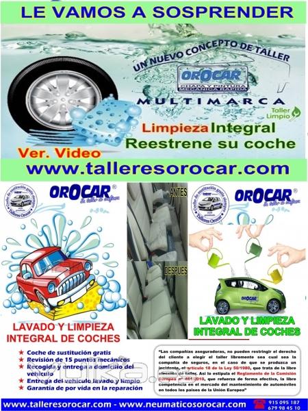 Limpieza Integral de Coches en Madrid, Leganes