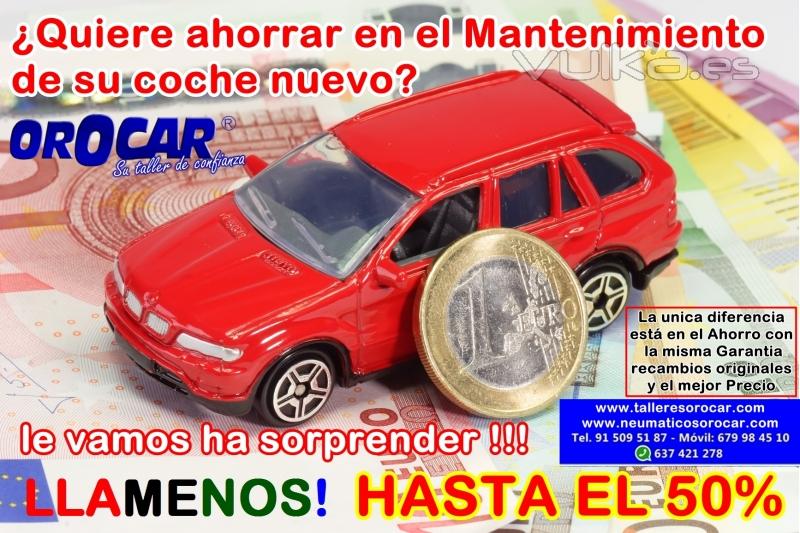 Talleres Orocar, Servicio Auto-Puerta a Puerta, Coche de Sustitución Gratis, Revisiones y Mantenimie