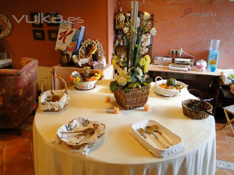 Desayuno Buffet, Posada La Mies en Noja