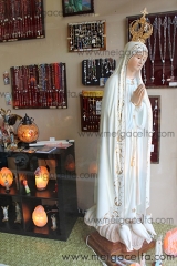 Virgen de fatima mas alta que usted: 1,83 metros - venta en meiga celta, el mayor bazar espiritual