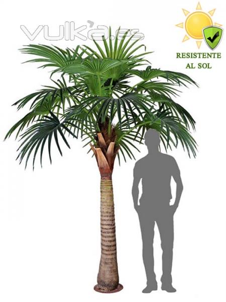 Palmera artificial washingtonia grande exterior Oasis Decor