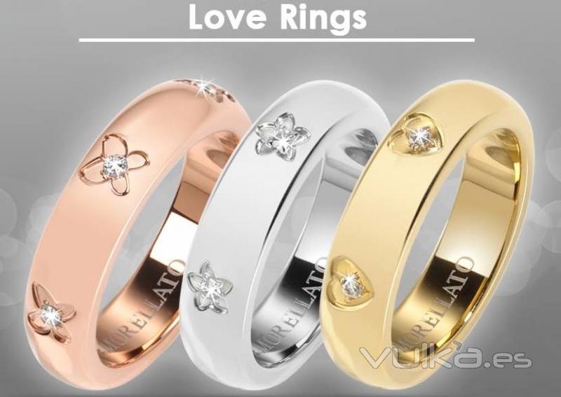 Anillos de la coleccin Love Rings. Desde 35EUR