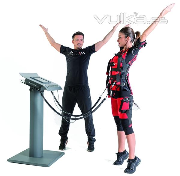 Gimnasia electrofitness electroestimulacion muscular Firme20 distribuidor Loncego