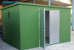 O	fabricacin de casetas, cuartos,  arquetas de hormign prefabricado para instalacin de contadores