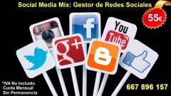Social media mix: ms visitas, ms clientes, ms ventas