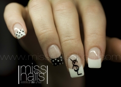 Uas de gel en oviedo, miss nails