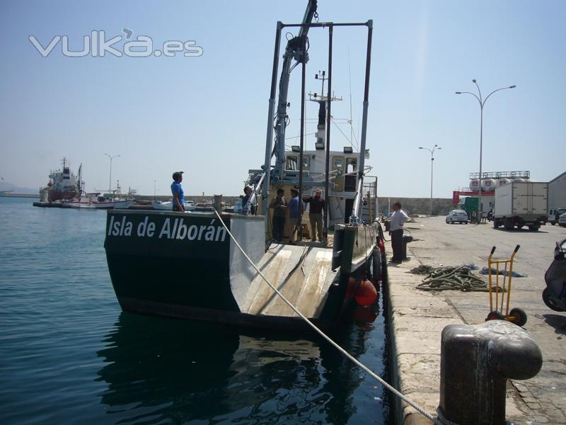 Llevantamientos batimétricos - Alnasur