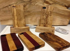 Fundas para iphone en madera personalizadas por lser