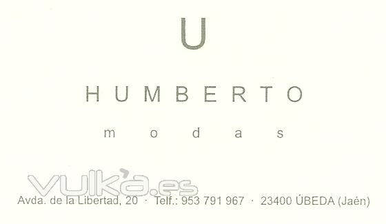 HUMBERTO MODAS