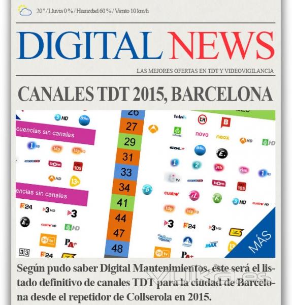 nuevos canales tdt comunidades vecinos