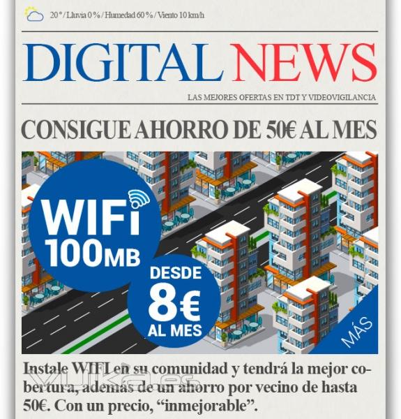 wifi en edificios de  comunidades de vecinos