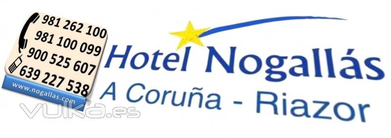 Nogallás*, Su Hotel en la ciudad de La Coruña, zona Riazor. Donde descansar es un placer.