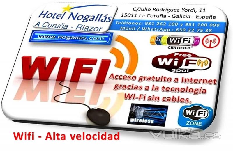 Nogallás*, Su Hotel en la ciudad de La Coruña, zona Riazor. Donde descansar es un placer.