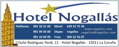 Nogallas*, su hotel en la ciudad de la coruna, zona riazor donde descansar es un placer