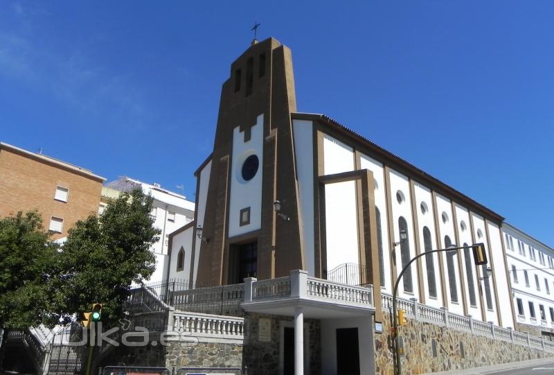Trabajos de rehabilitacin y construccin de rampa de acceso a la Iglesia de San Sebastin (Huelva)