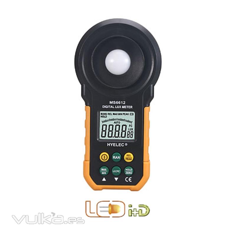 Luxometro Digital LED ID
