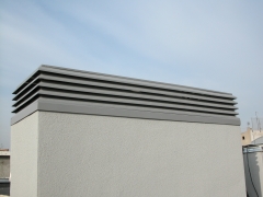 Sombrero rectangularremate ventilacion viviendas