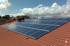 Instalacion solar fotovoltaica ciudad real, espana