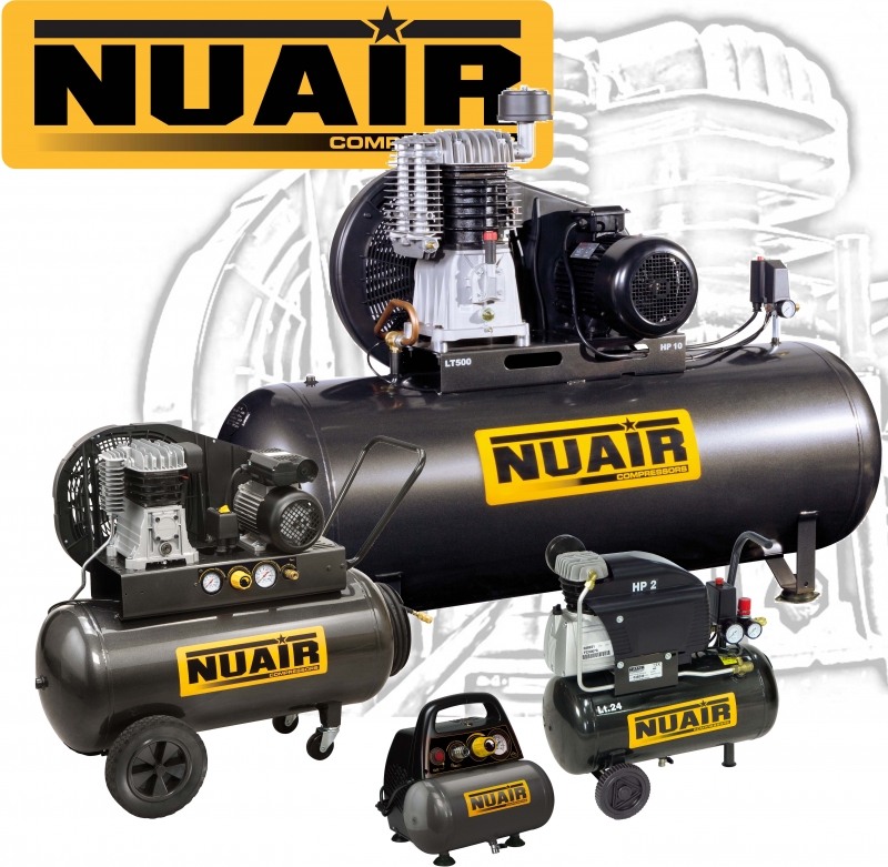 compresores de piston gama Nuair