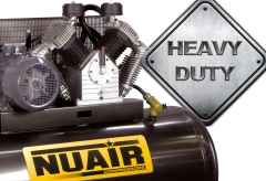 Gama compresores de aire heavy dutty, para trabajos duros