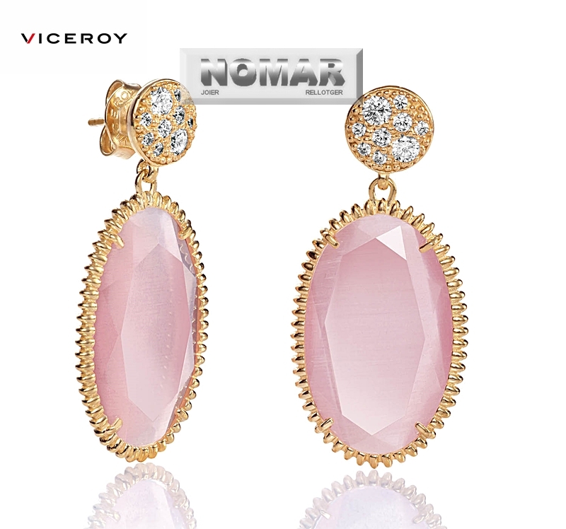 Pendientes Viceroy de mujer gema y plata de ley 925