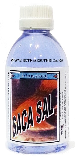 Baño saca sal