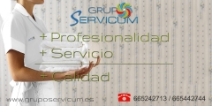 Servicios de limpieza profesional  para hoteles en sevilla