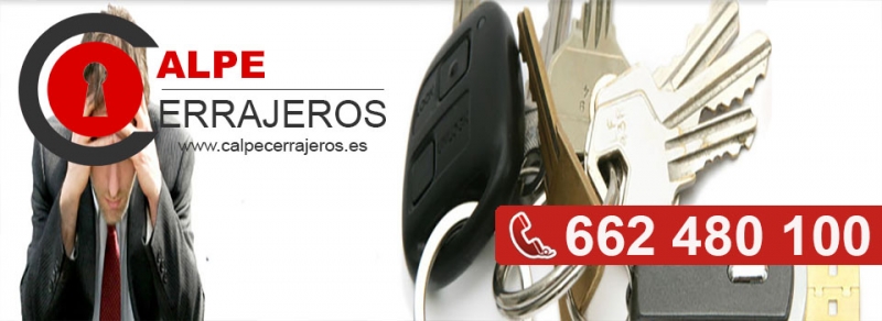 Cerrajero urgente, urgencias en Calpe (Alicante), España - Locksmith urgent