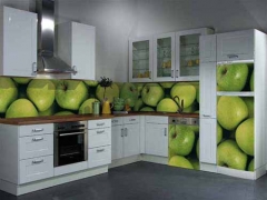 Imanes para trasera de cocina de manzanas verdes a juego con los imanes en frigorfico y lavavajilas