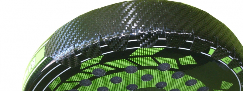 No+Crash Protectores Pala Padel 100% Carbono fibras