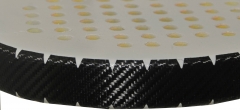 No+crash protectores pala padel 100% carbono fibras - foto 2