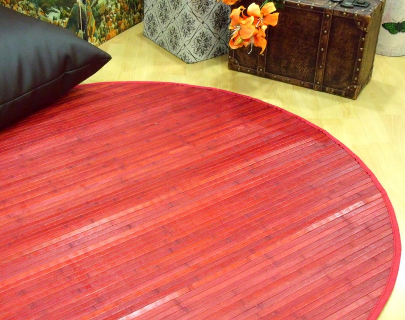 Las alfombras redondas: la solucin para espacios complicados