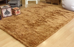 Una alfombra de hilo cálida y flexible