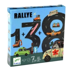 Juego Rallye Djeco  Ref.-DJ08461  Edad recomendada: de 7 a 11 aos.De 2 a 5 jugadores 